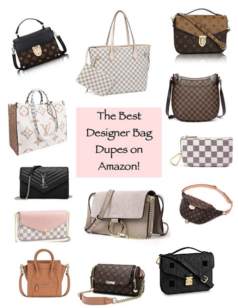 amazon designer dupes bags|highest rated dupes handbags.